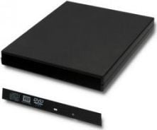 Obudowa do napędu optycznego DVD 12,7mm  USB 2.0  Qoltec
