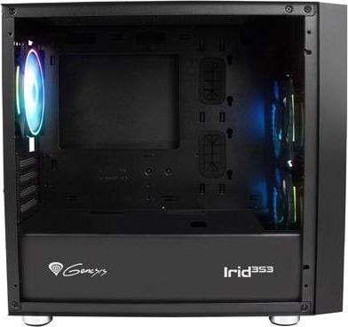 Obudowa Genesis Irid 353 USB 3.0 z oknem, podświetlenie ARGB - obrazek 2