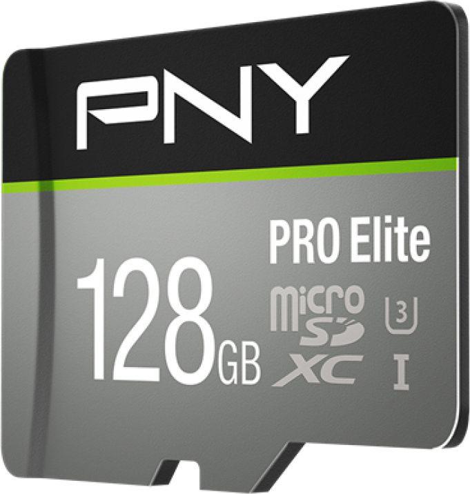 - karta pamieci MicroSD 128GB SDXC PNY PRO Elite + Adapter SD! 100MB/90MB - obrazek 3