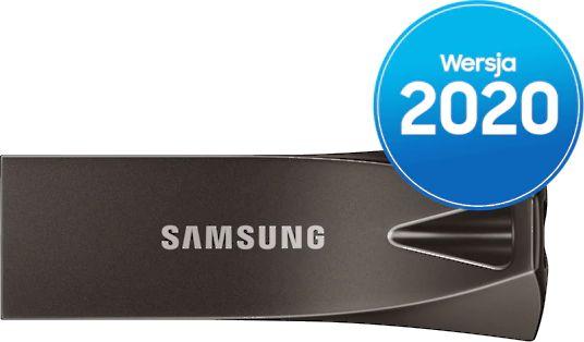 Flashdrive  128GB USB 3.1 Samsung BAR Plus Titan Gray