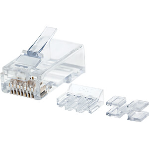 Wtyk RJ45 modularny UTP Cat6A 8P8C na drut 80 szt.  Intellinet