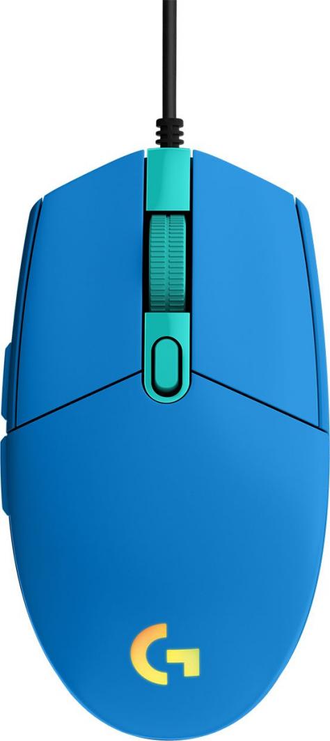 Mysz Logitech G102 Lightsync  Niebieska