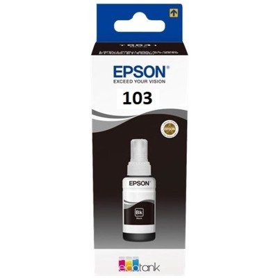 Tusz Epson 103  Black  EcoTank  4500 str.