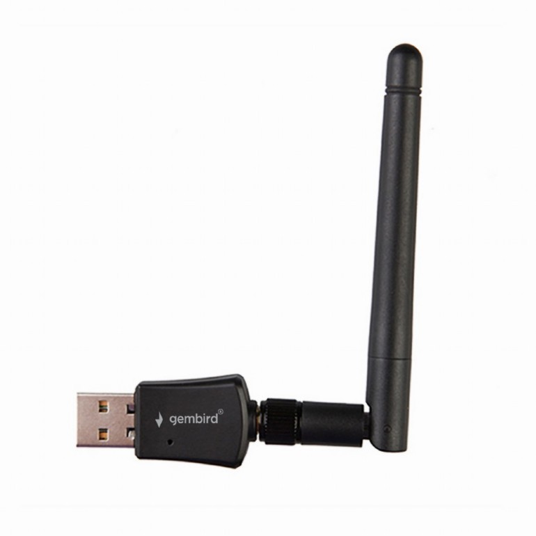Bezprzewodowa karta sieciowa USB Wi-Fi 300Mbps  802.11n  Gembird WNP-UA300P-02