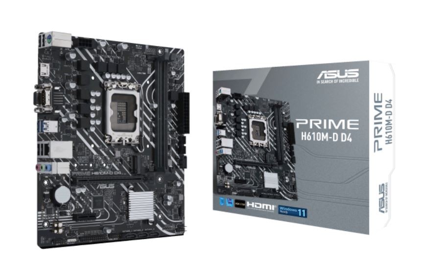 Płyta Socket LGA1700 Asus PRIME H610M-D D4