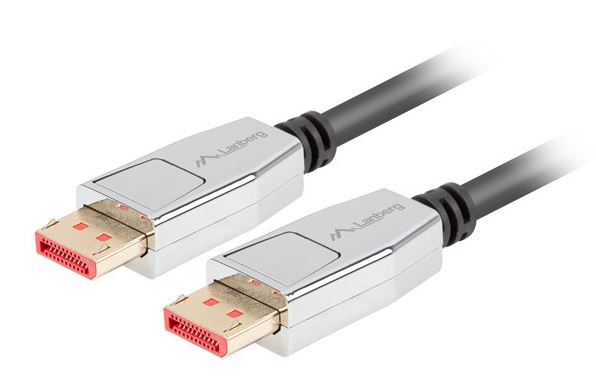 Kabel DisplayPort męski na DisplayPort męski  v.1.4   1.8m  Lanberg 8K