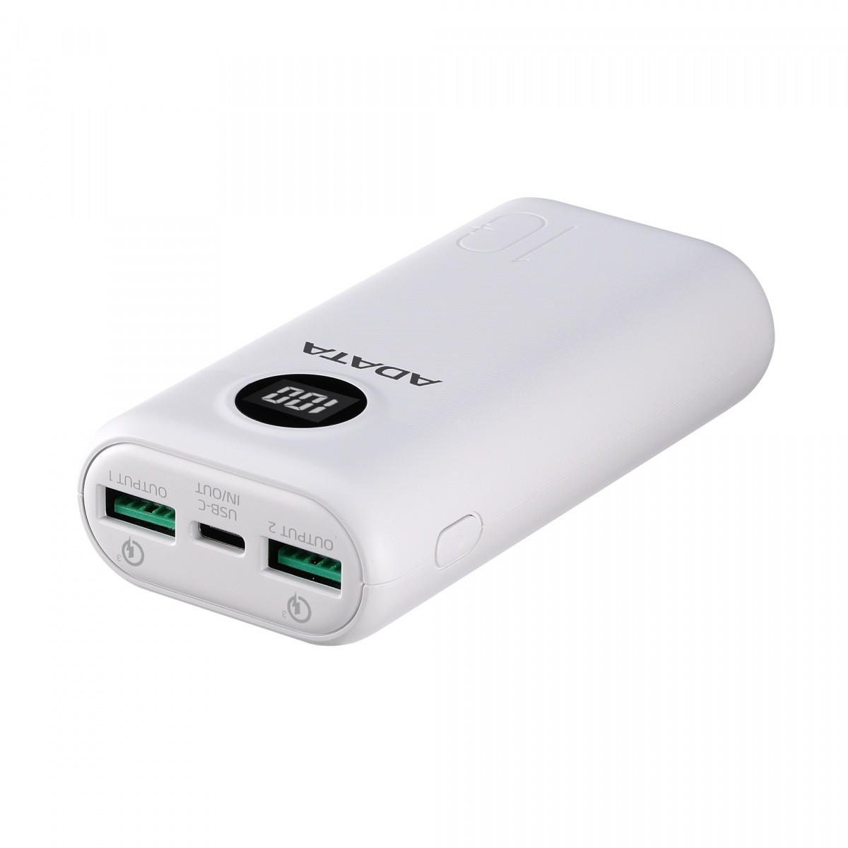 PowerBank Adata P10000QCD 10000mAh QC/PD Biały - obrazek 2