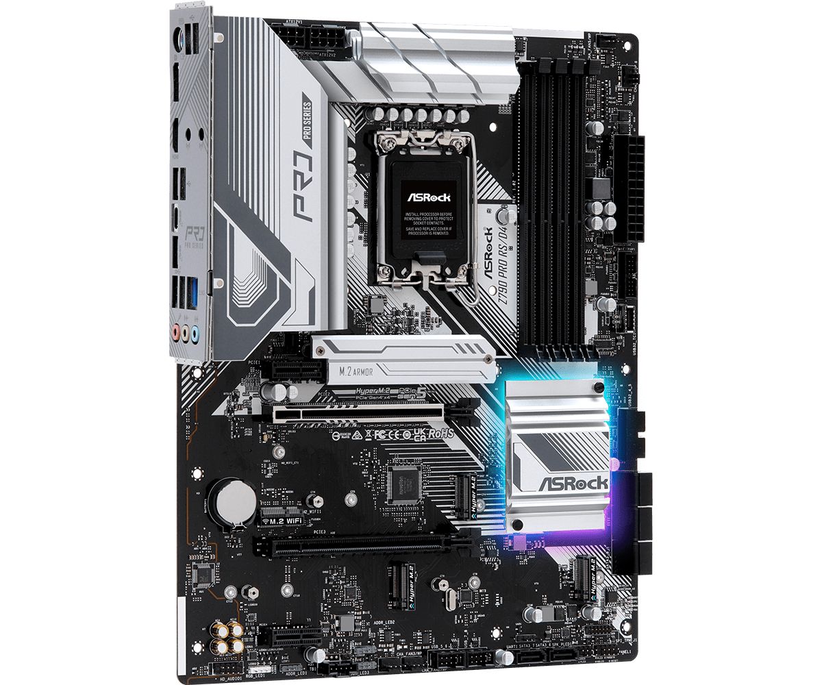 Płyta Socket LGA1700 ASRock Z790 PRO RS/D4 - obrazek 3