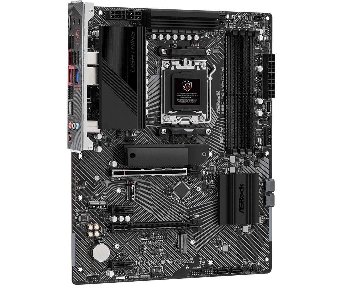 Płyta Socket AM5 ASRock B650 PG Lightning - obrazek 4