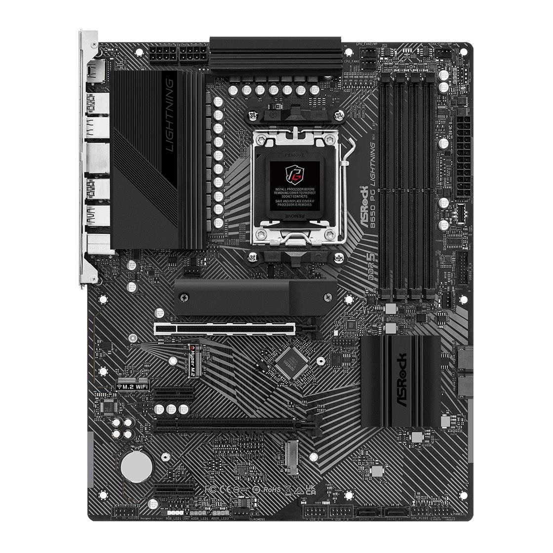 Płyta Socket AM5 ASRock B650 PG Lightning - obrazek 3