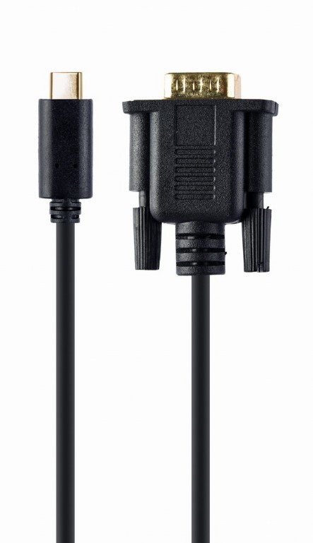 Kabel USB Type-C męski na VGA męski  2.0 m  Gembird