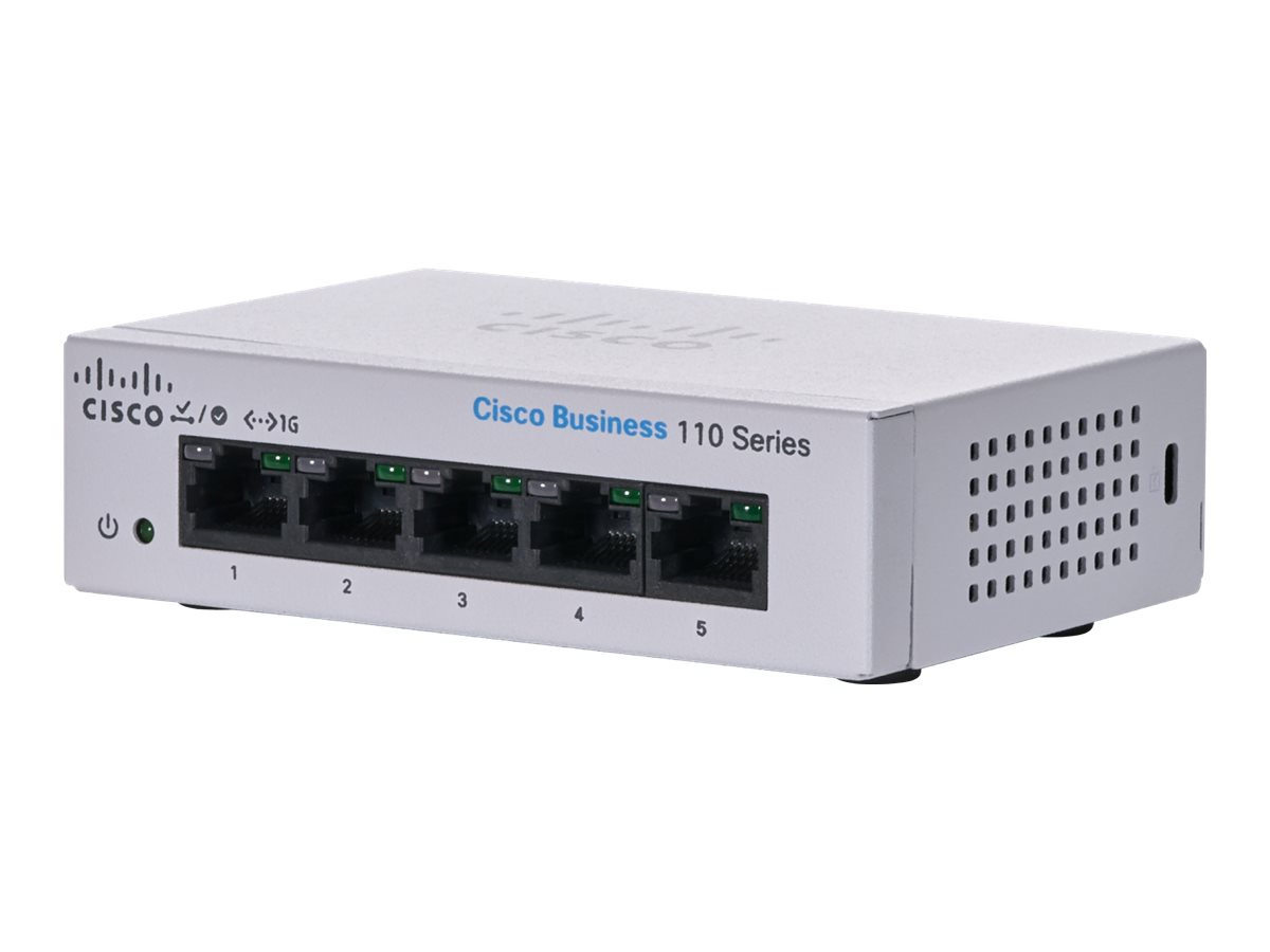 Switch Cisco CBS110-5T-D 5-Port Gigabit Switch - obrazek 2