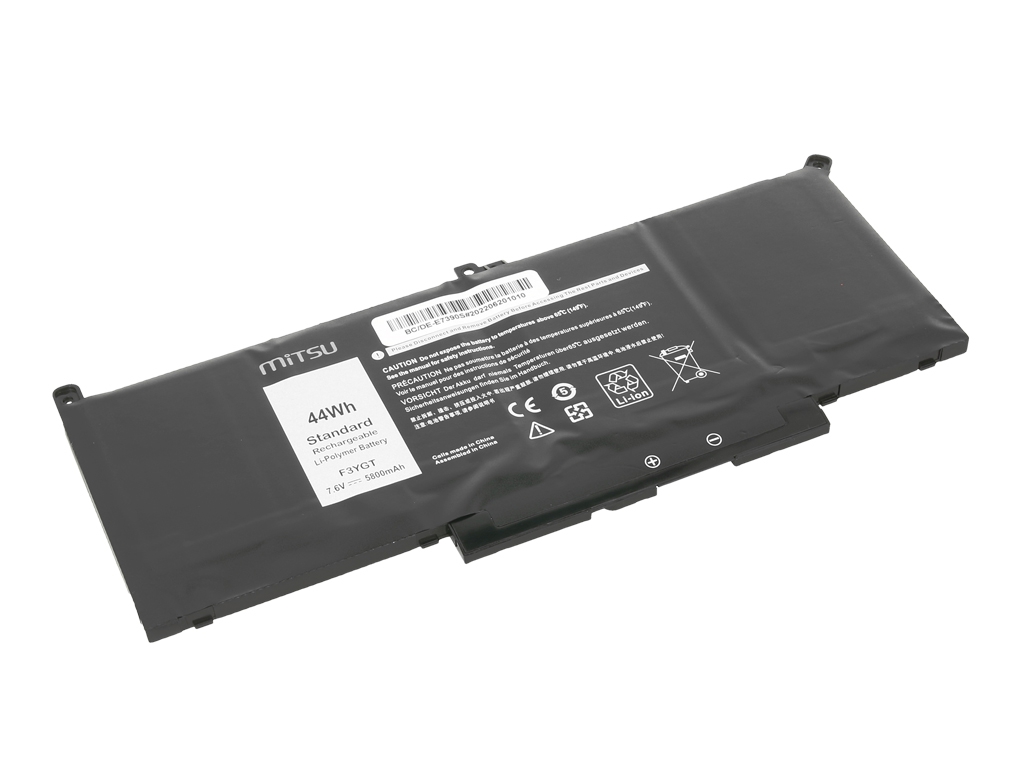 Bateria do laptopa Dell Latitude 7390; 7490  7.6 V  5800 mAh