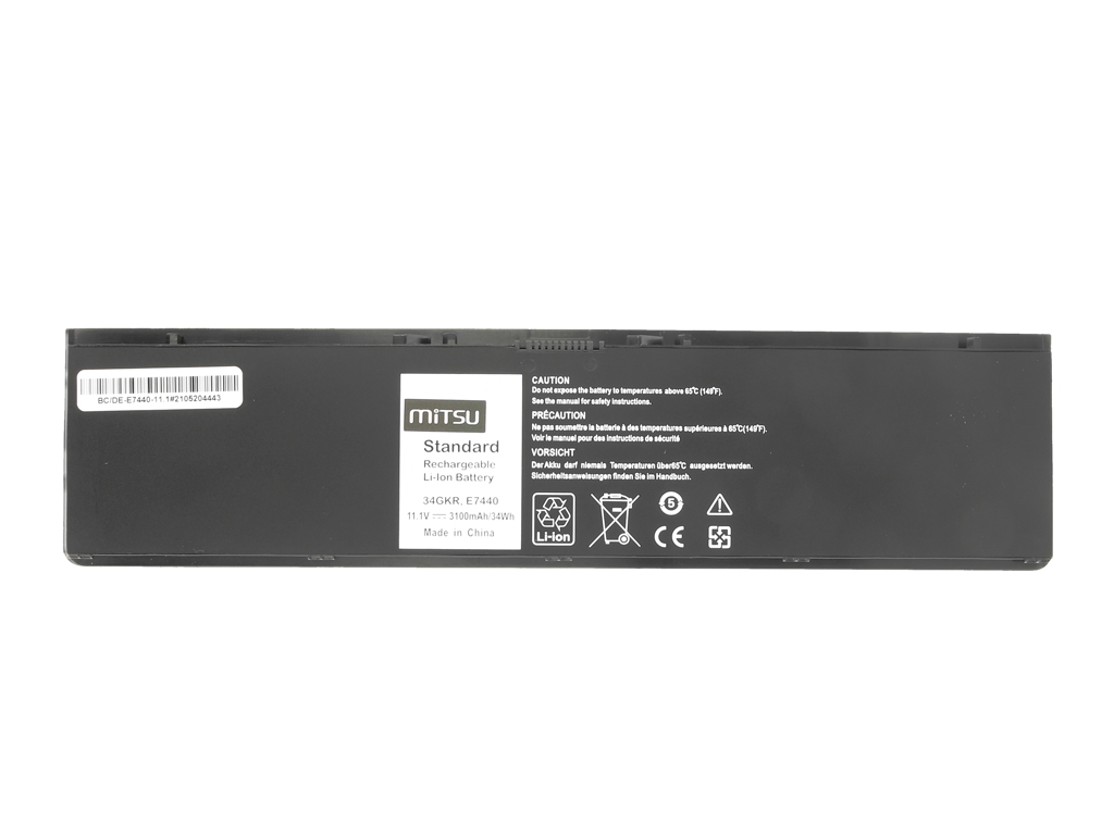Bateria do laptopa Dell Latitude E7420; E7440; E7450 11.1 V 3100 mAh - obrazek 3