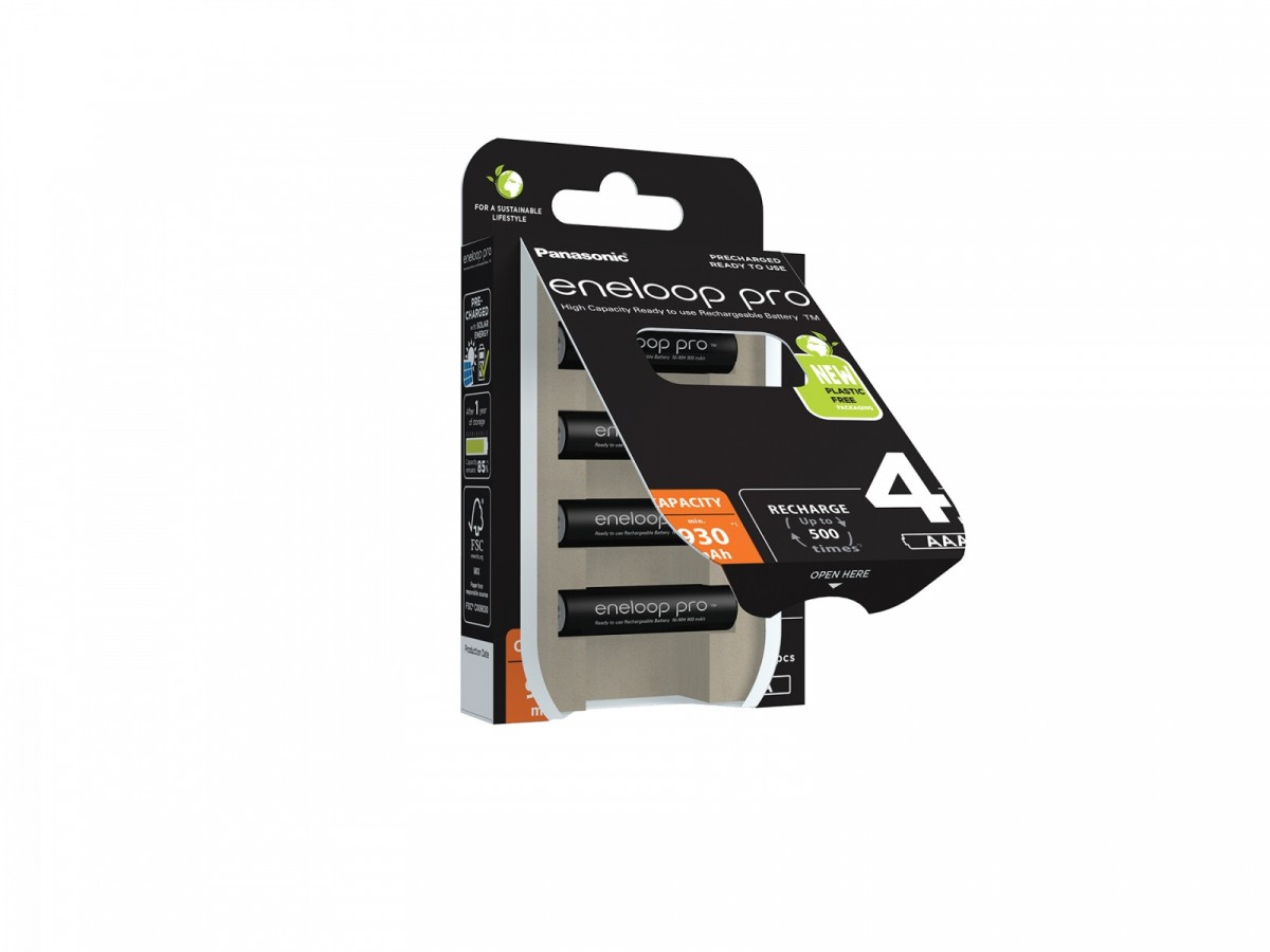 Akumulatorki AAA/930 mAh NIMH 4 szt. Panasonic Eneloop Pro - obrazek 2