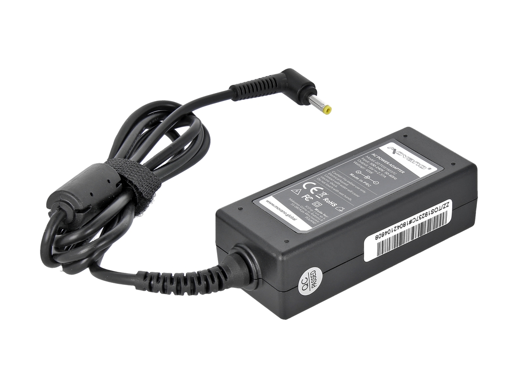 Zasilacz sieciowy do laptopa Toshiba  19V  45W  4,0x1,7mm