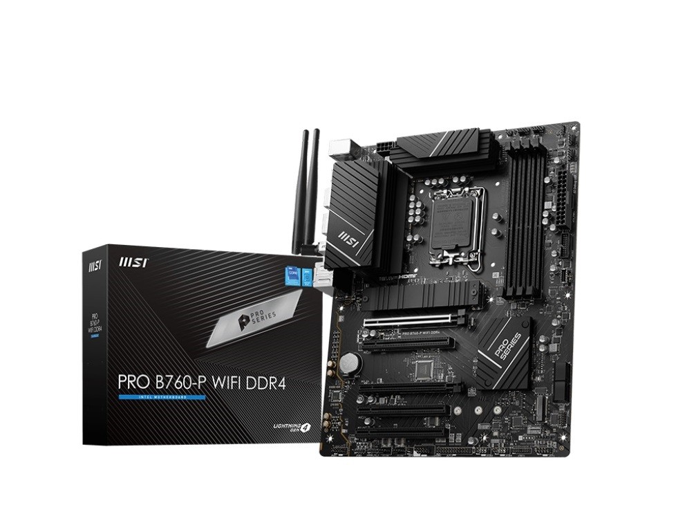 Płyta Socket LGA1700 MSI PRO B760-P WIFI DDR4