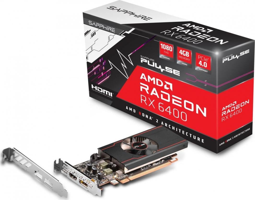Radeon RX 6400  4GB  Sapphire  Pulse