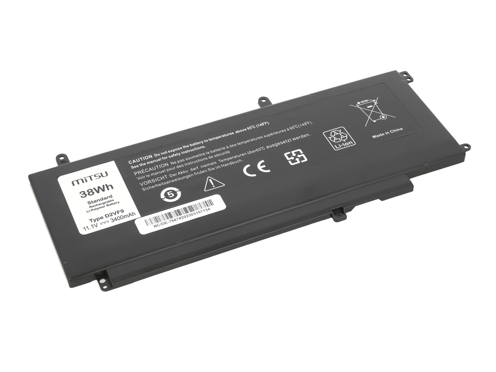 Bateria do laptopa Dell Inspiron 15 7547; 15 7548  11.1 V  3400 mAh