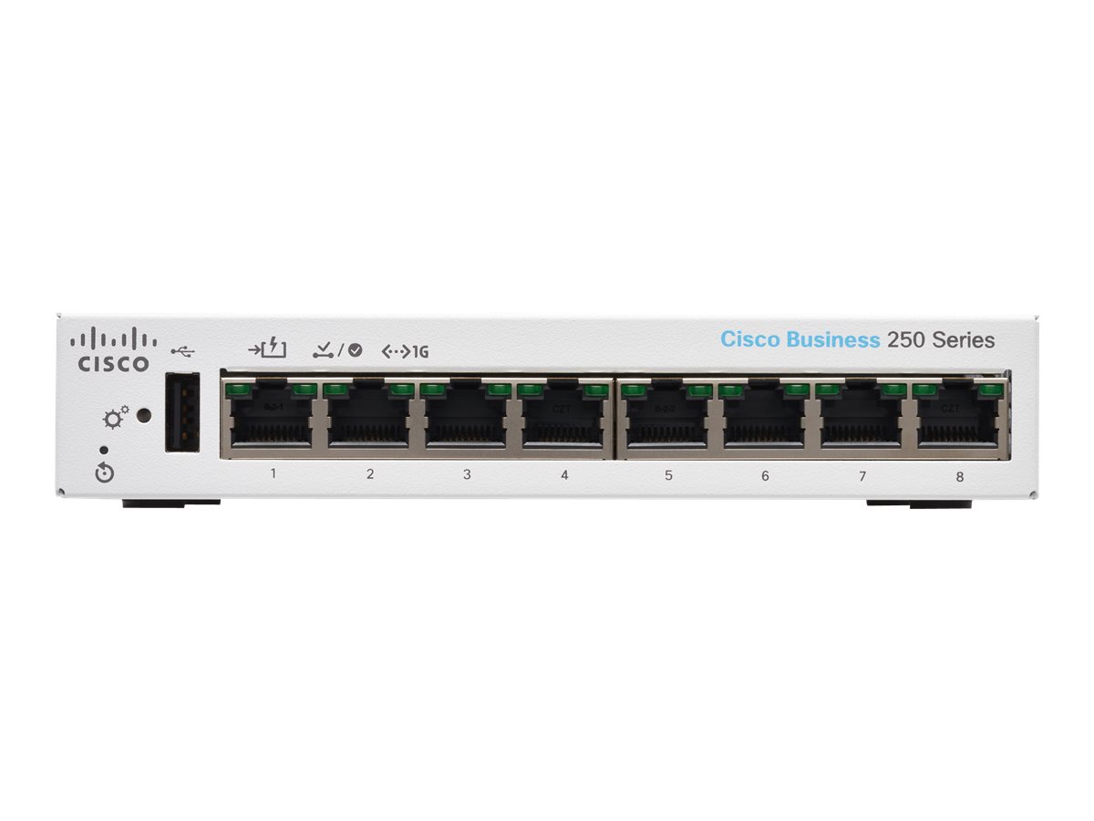 Switch Cisco CBS250-8T-D Smart 8-port Gigabit - obrazek 2