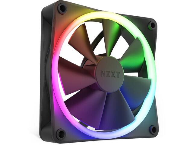 Wentylator  120 mm  NZXT F140 RGB  Czarny