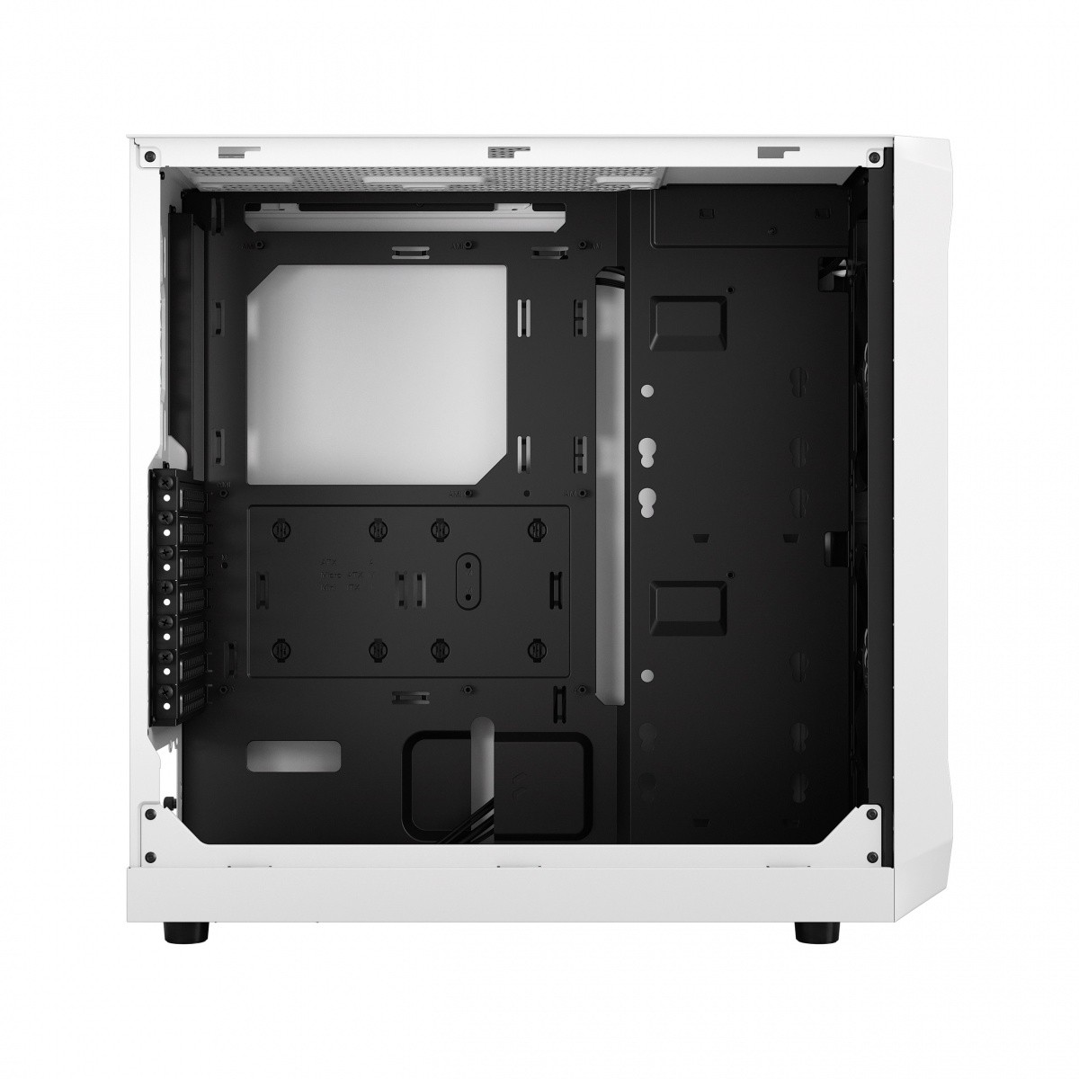 Obudowa Fractal Design Focus 2 TG Clear Tint White - obrazek 4