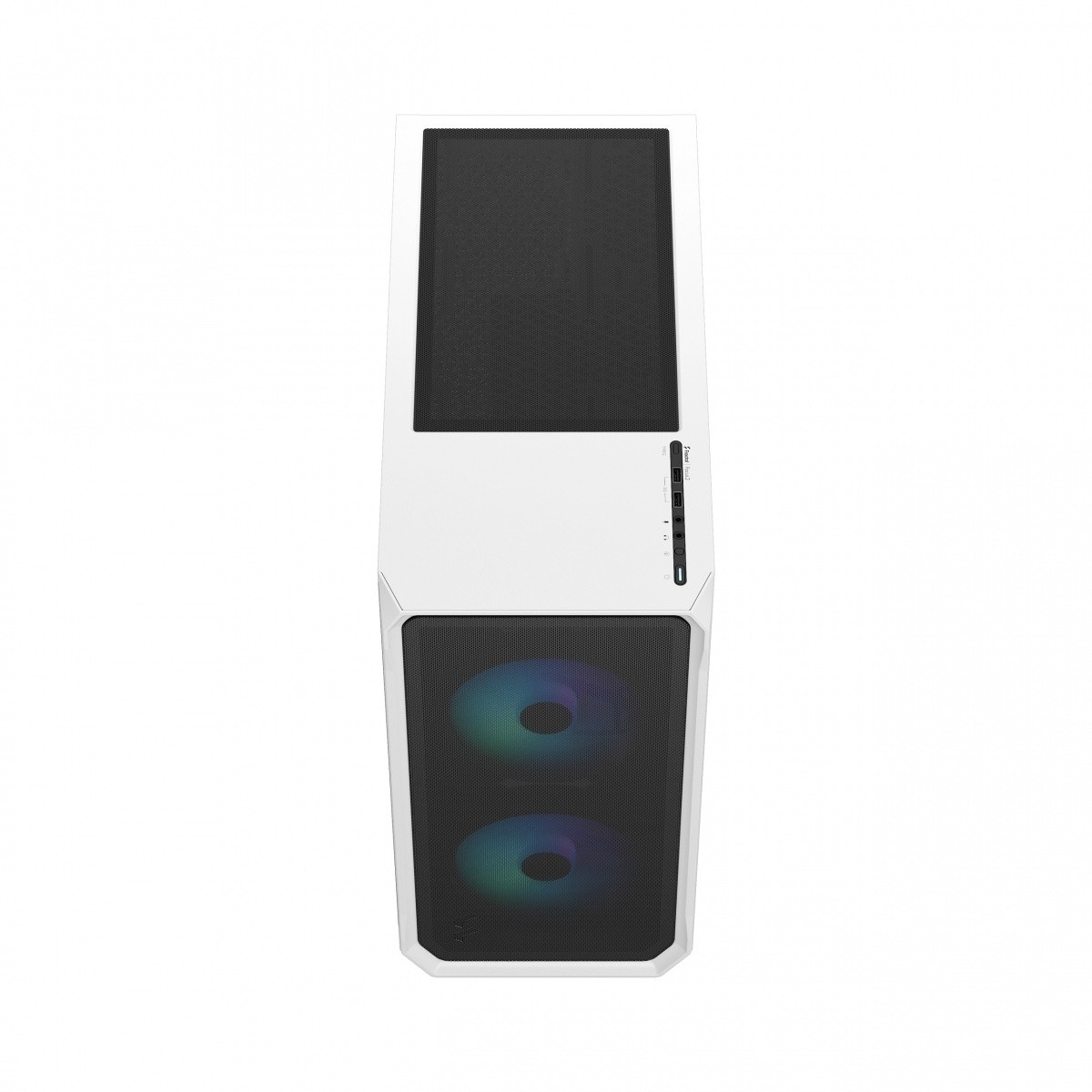 Obudowa Fractal Design Focus 2 RGB TG Clear Tint White - obrazek 5