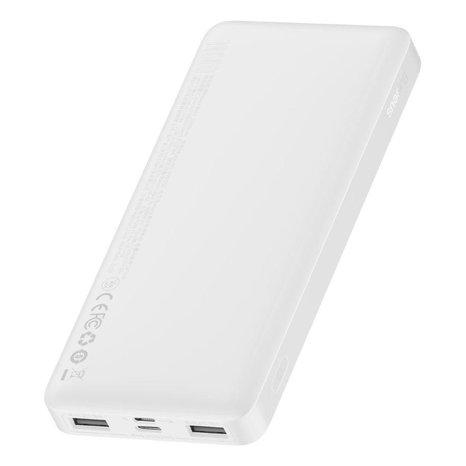 PowerBank Baseus Bipow 10000mAh PD 15W Biały - obrazek 4