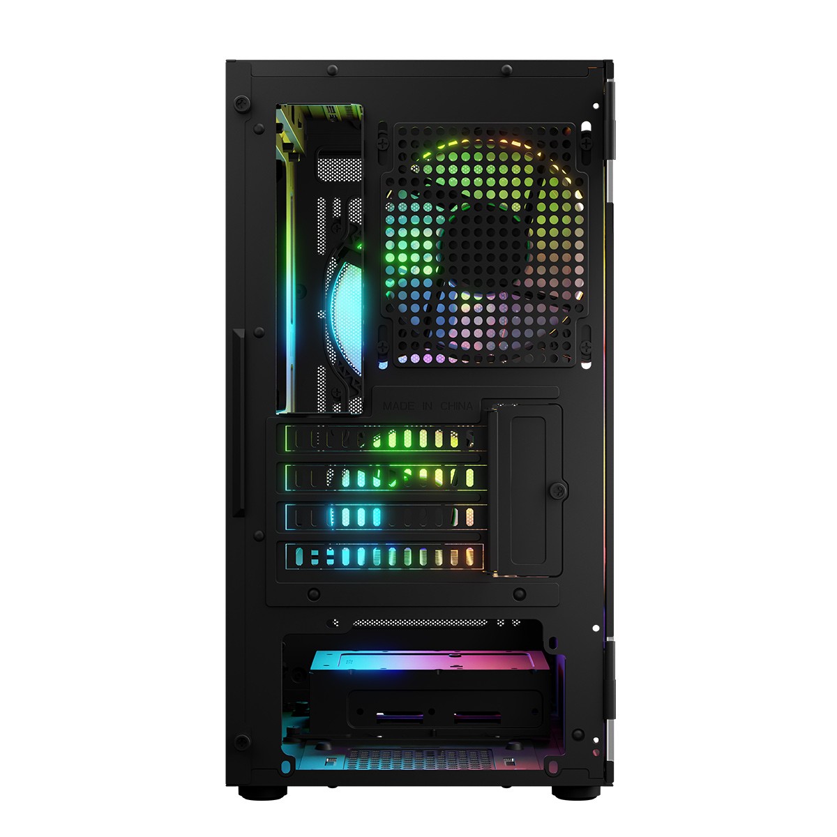 Obudowa Logic Portos ARGB MINI Czarna - obrazek 4