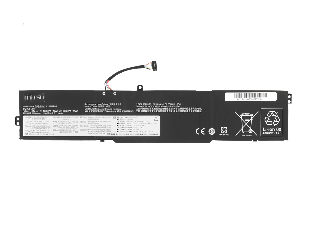 Bateria do laptopa Lenovo IdeaPad 330-15ICH, 330-17ICH 11.34 V 4000 mAh - obrazek 3