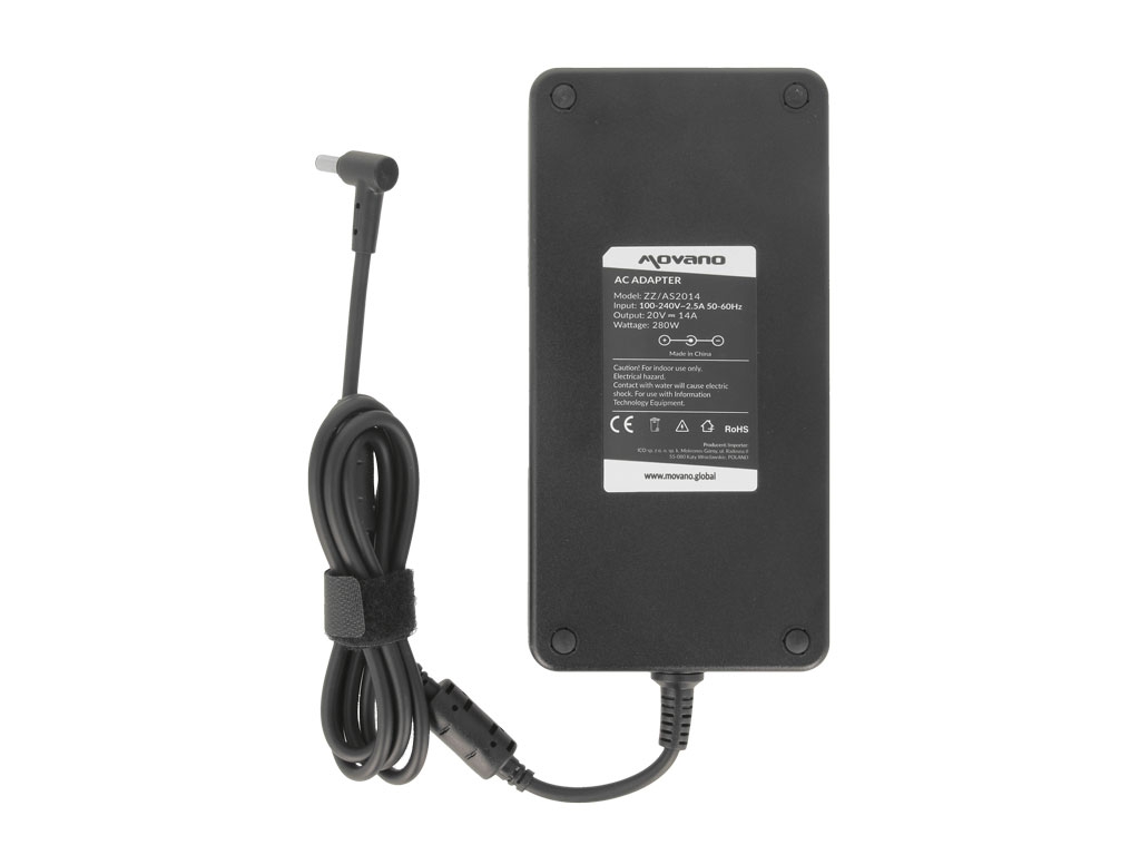 Zasilacz sieciowy do laptopa Asus 20V 280W 6,0x3,7mm - obrazek 4