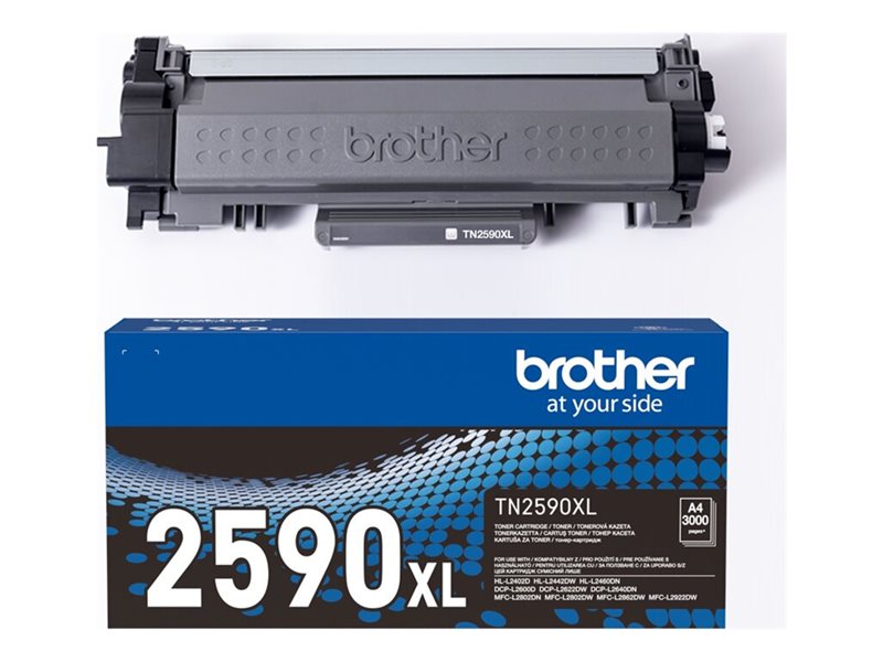 Toner Brother TN-2590XL Black 3000 str.