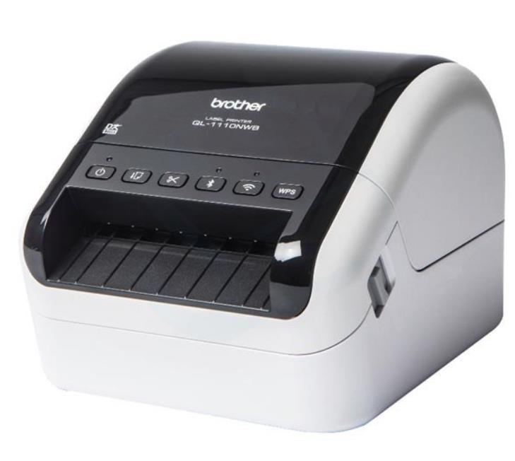 Drukarka etykiet Brother QL-1110NWBc - obrazek 2