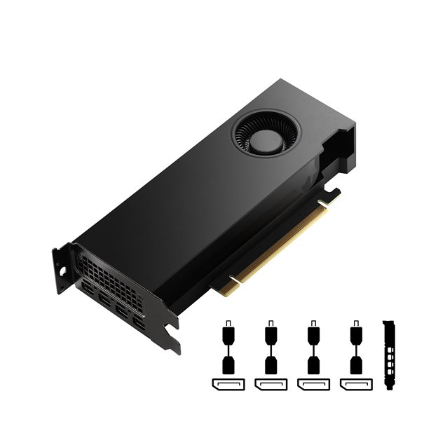 PNY Quadro RTX 4000 Ada Generation SFF 20GB - obrazek 4