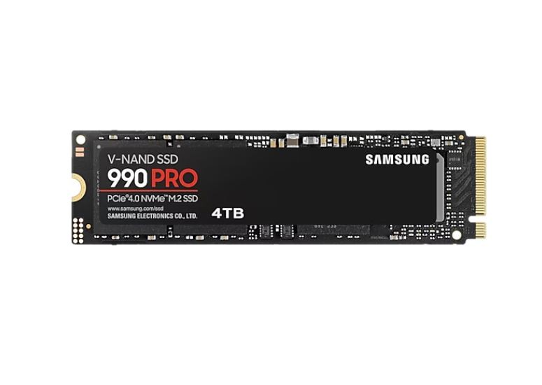 SSD M.2 NVMe PCIe Gen.4  4TB  Samsung 990 PRO