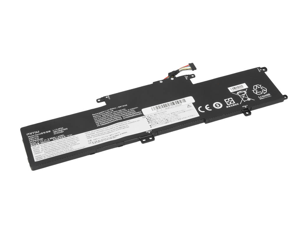 Bateria do laptopa Lenovo ThinkPad Yoga L380, L390  11.1V  3990mAh