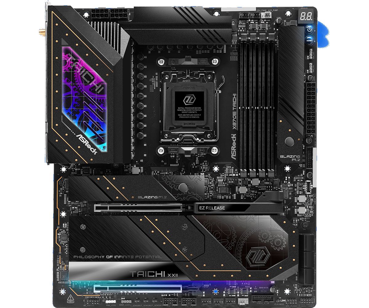 Płyta Socket AM5 ASRock X870E TAICHI - obrazek 4