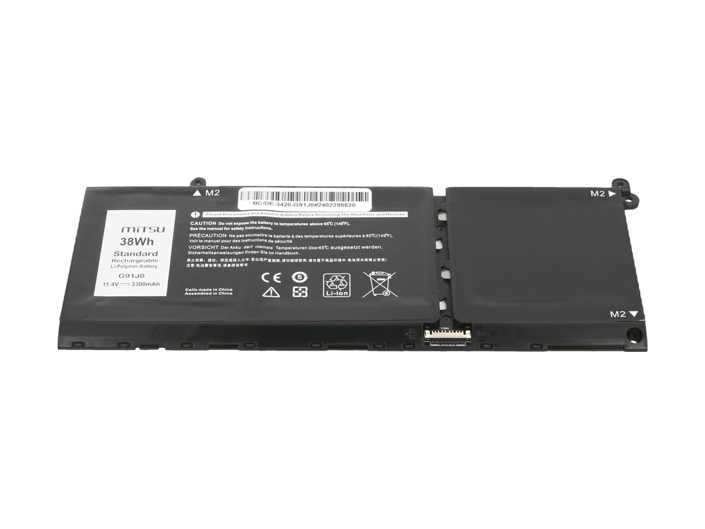 Bateria do laptopa Dell Latitude 14 (3420), Inspiron 15 (3511) 11.4 V 3300 mAh - obrazek 4