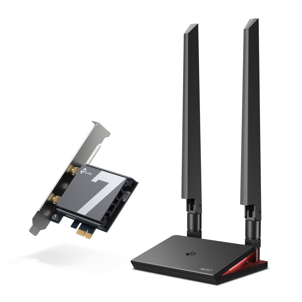 Bezprzewodowa karta sieciowa PCI Express Wi-Fi 7 BE9300  TP-Link Archer TBE550E  Bluetooth 5.4