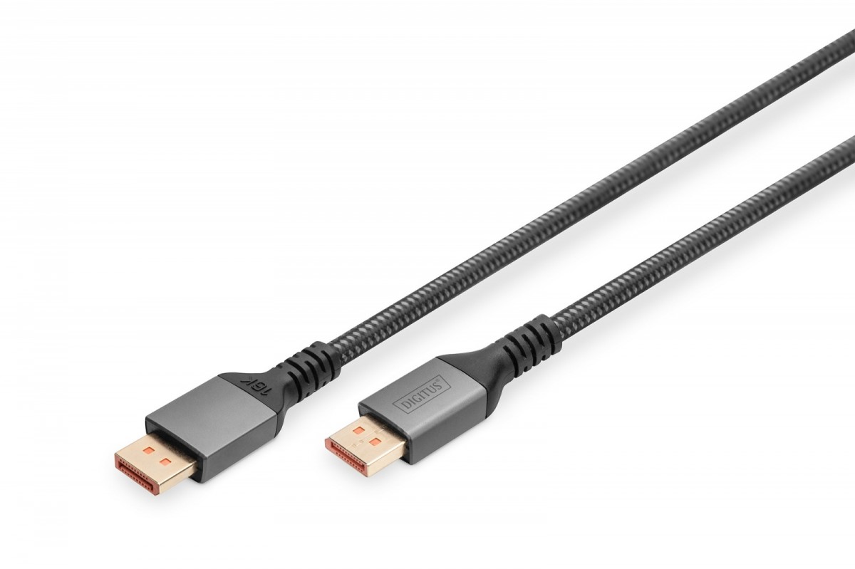 Kabel DisplayPort męski na DisplayPort męski  v.2.1   1.0m  Digitus 16K 60Hz