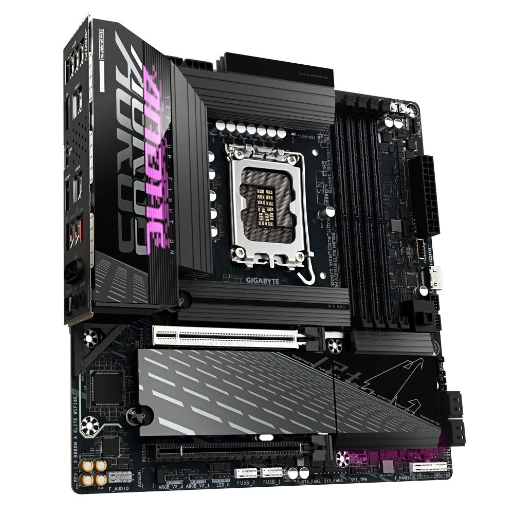 Płyta Socket LGA1851 Gigabyte B860M AORUS ELITE WIFI6E - obrazek 2
