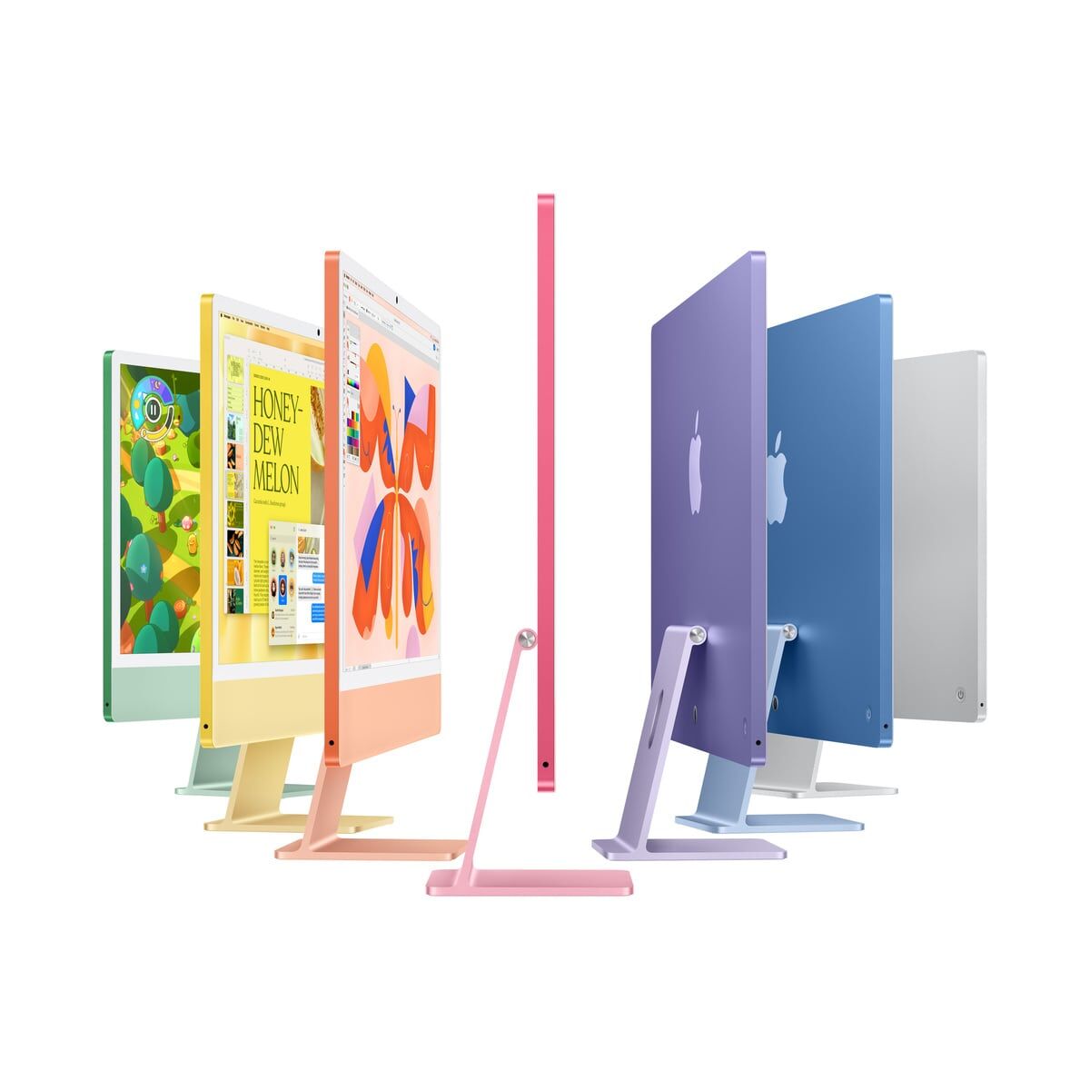 Apple iMac 24" M4 10/10 16GB 256GB Szkło standardowe - Różowy - obrazek 3