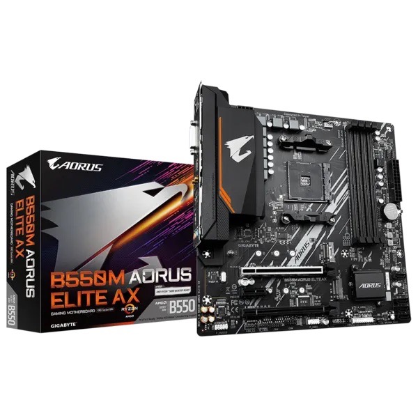 Płyta Socket AM4 Gigabyte B550M AORUS ELITE AX