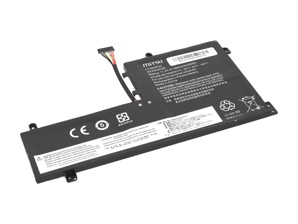 Bateria do laptopa IdeaPad Legion Y530, Y740 11.4 V 4000 mAh