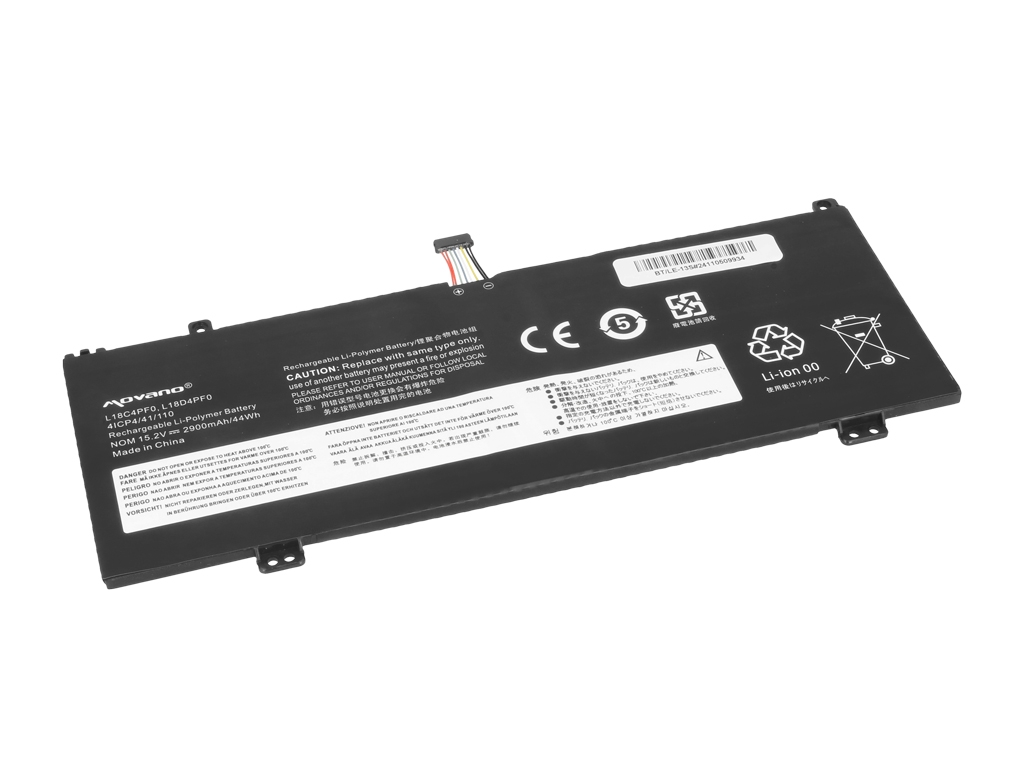 Bateria do laptopa Lenovo ThinkBook 13s G4 ARB, 13s IWL  15.2 V  2900 mAh