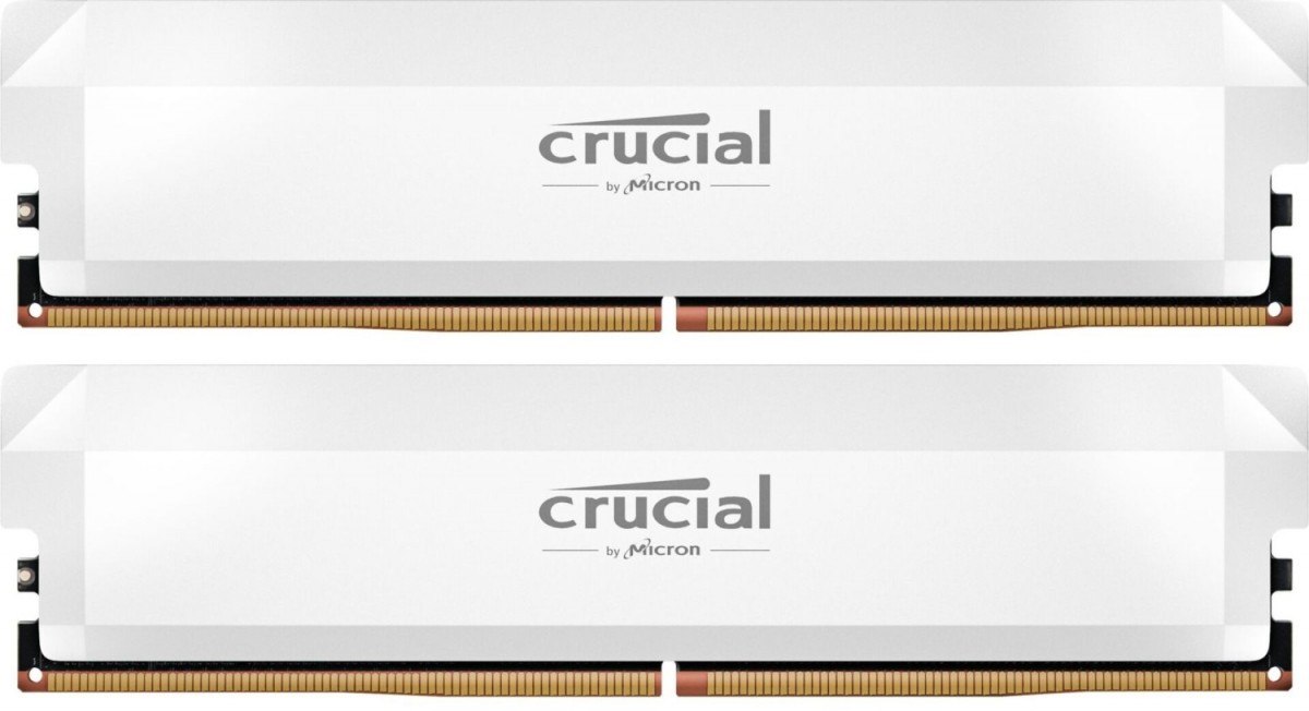 DIMM PC-6400 DDR5 32GB Crucial Pro OC White **2 x 16GB**