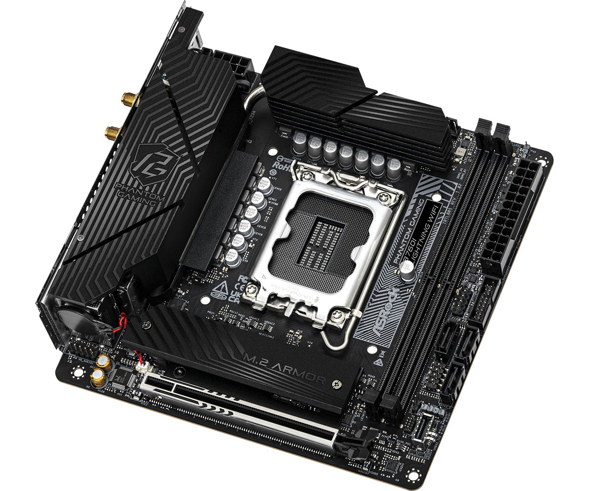 Płyta Socket LGA1700 ASRock B760I LIGHTNING WIFI - obrazek 3