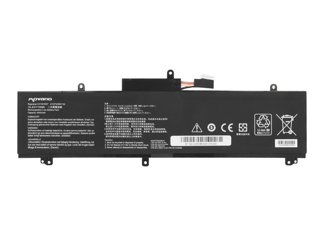 Bateria do laptopa Asus ROG Zephyrus GA502D, TUF Dash F15 FX516PE 15.4 V 4935 mAh - obrazek 4