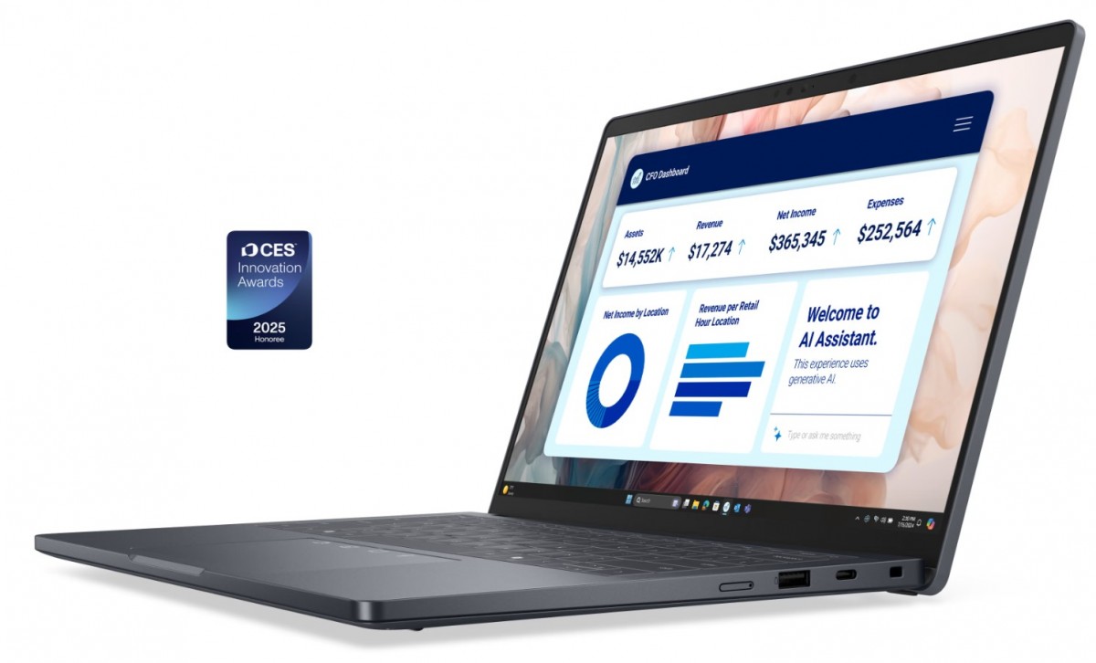 Laptop Dell Pro 14 Premium PA14250 14" WUXGA Ultra 7 266V 16GB 512GB SSD Arc MS Windows 11 Professional - obrazek 4