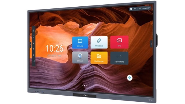 Monitor interaktywny METZ 86HD1 86" 4K DLED 4/32 + uchwyt ścienny - obrazek 2